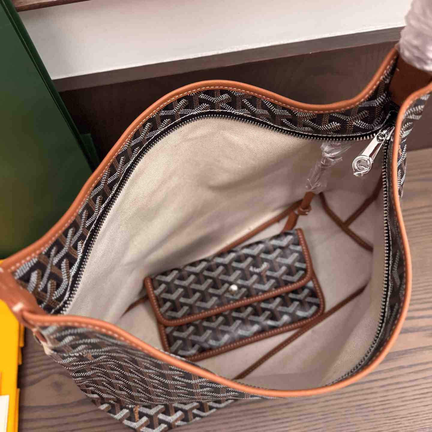 Goyard Goyardine Boheme Hobo Bag（Without a box） - DesignerGu