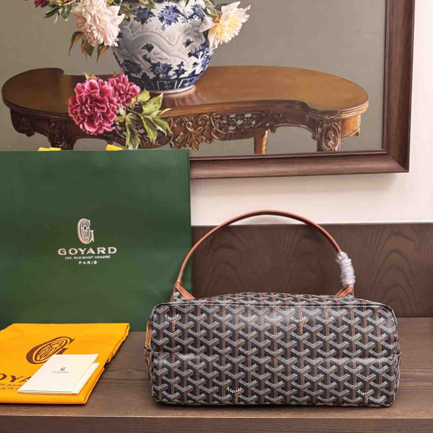 Goyard Goyardine Boheme Hobo Bag（Without a box） - DesignerGu