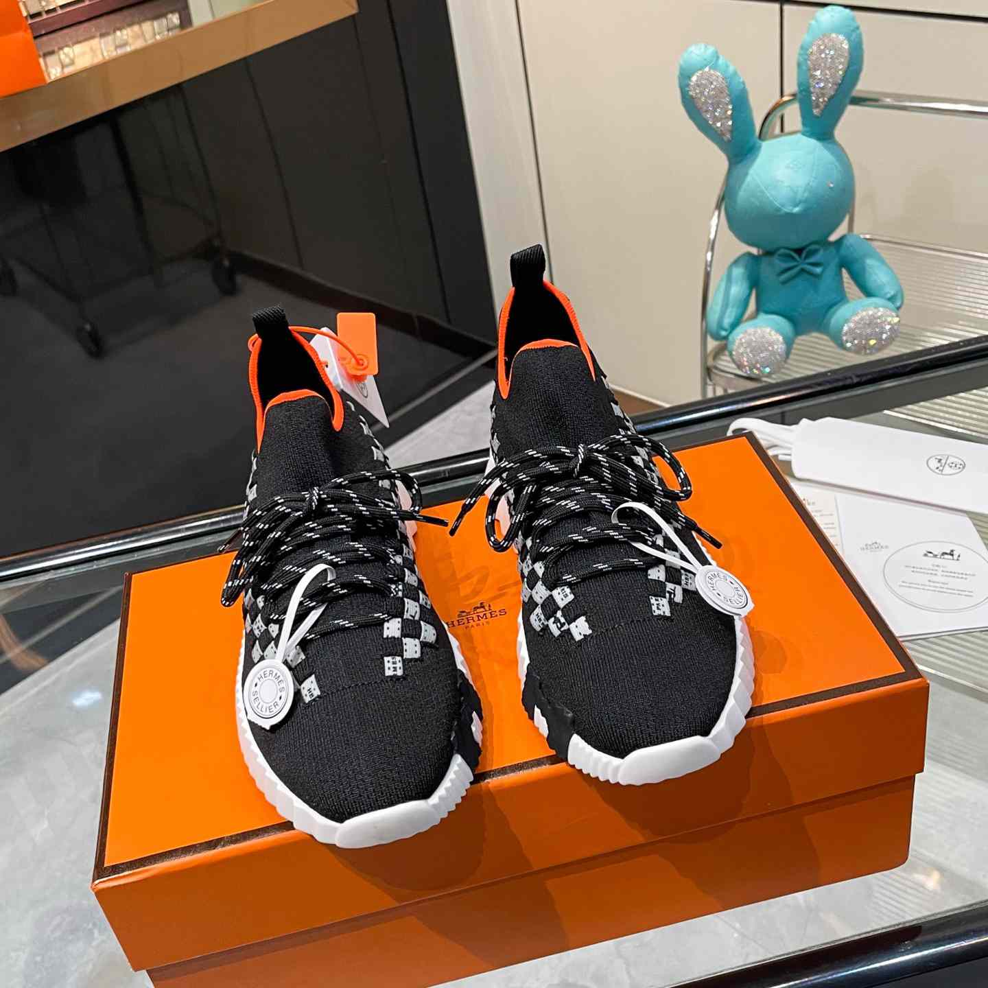 Hermes Flex Slip-On Sneaker - DesignerGu