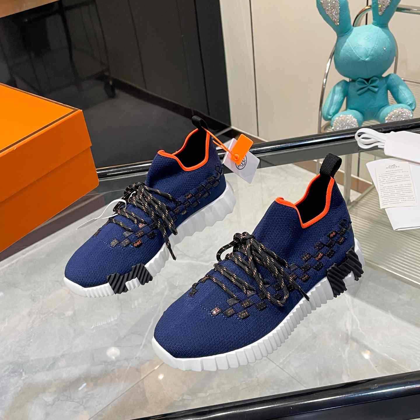 Hermes Flex Slip-On Sneaker - DesignerGu