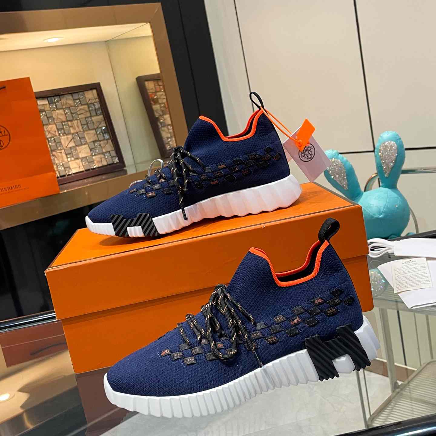 Hermes Flex Slip-On Sneaker - DesignerGu