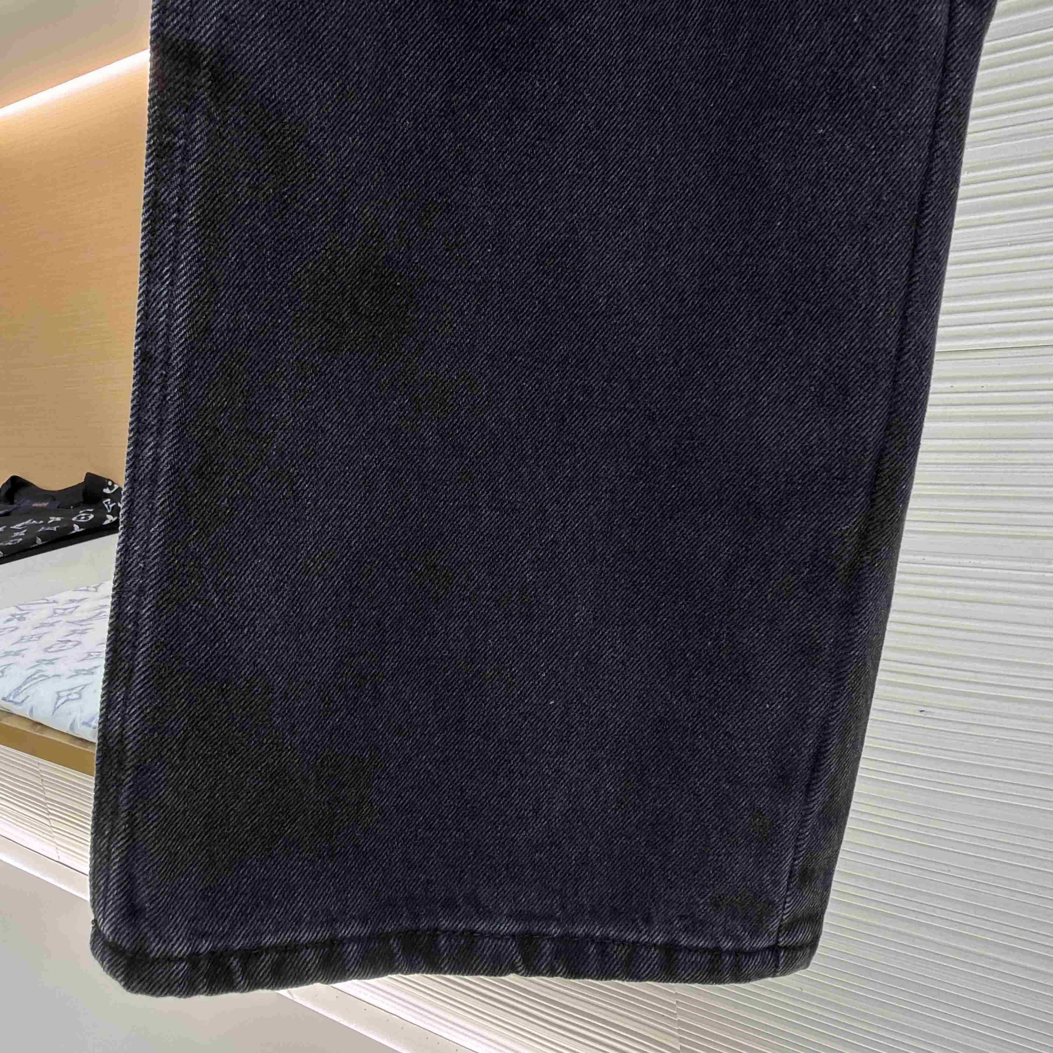 Gucci Cotton Denim Pants With Web Insert - DesignerGu