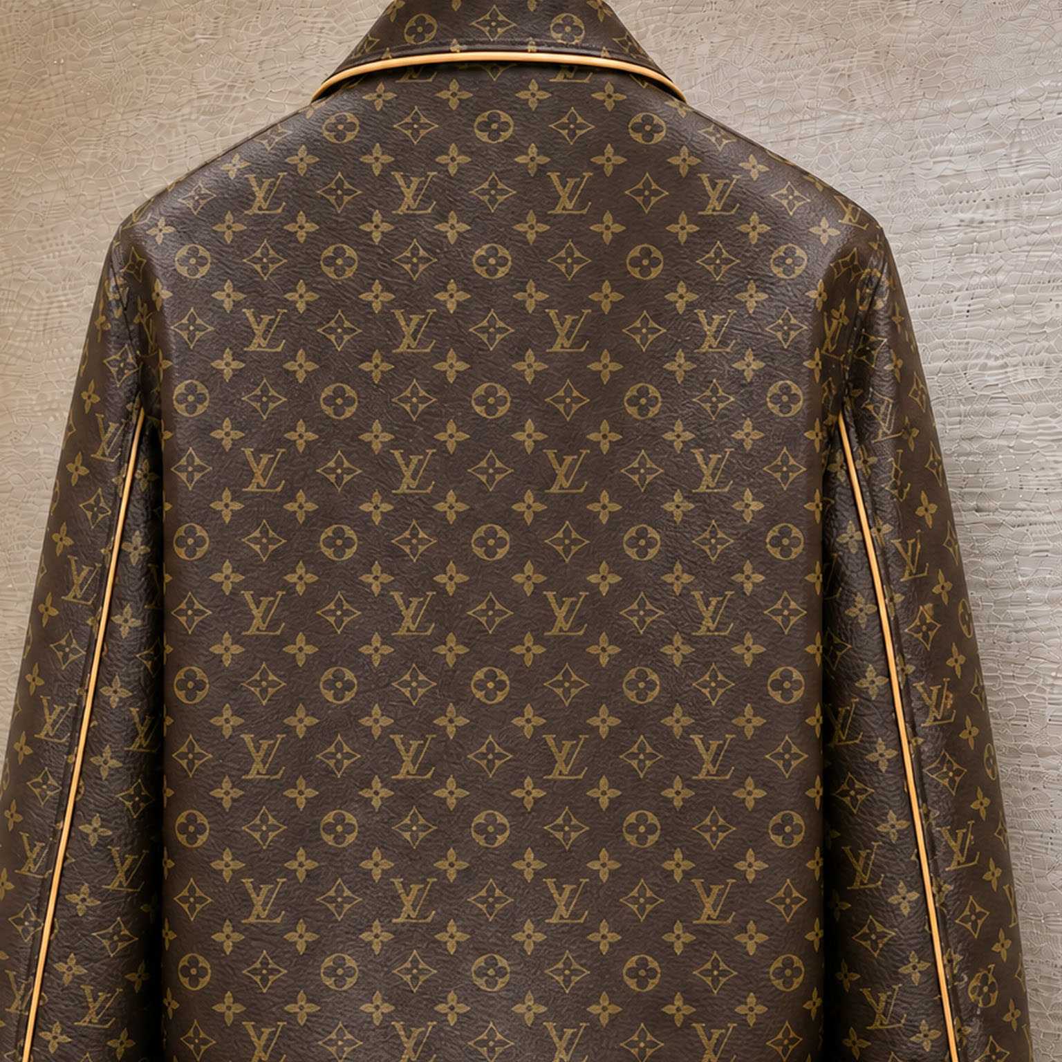 Louis Vuitton Monogram Padded Leather Blouson 1AKO4R - DesignerGu