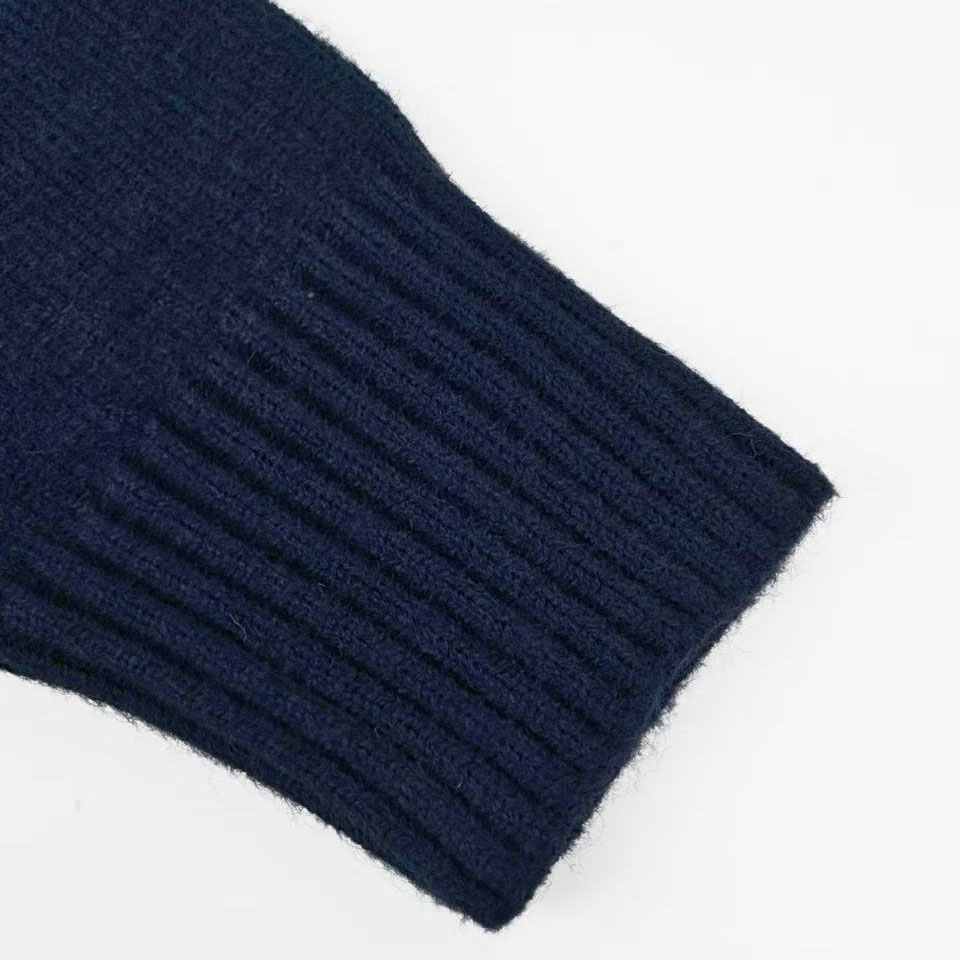 AMI Paris Ami De Coeur Wool Cardigan - DesignerGu