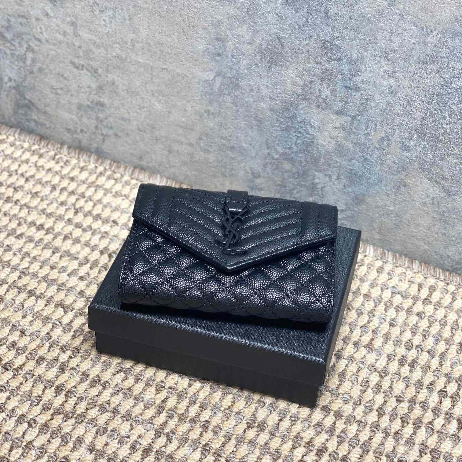 Saint Laurent Small Envelope Wallet - DesignerGu