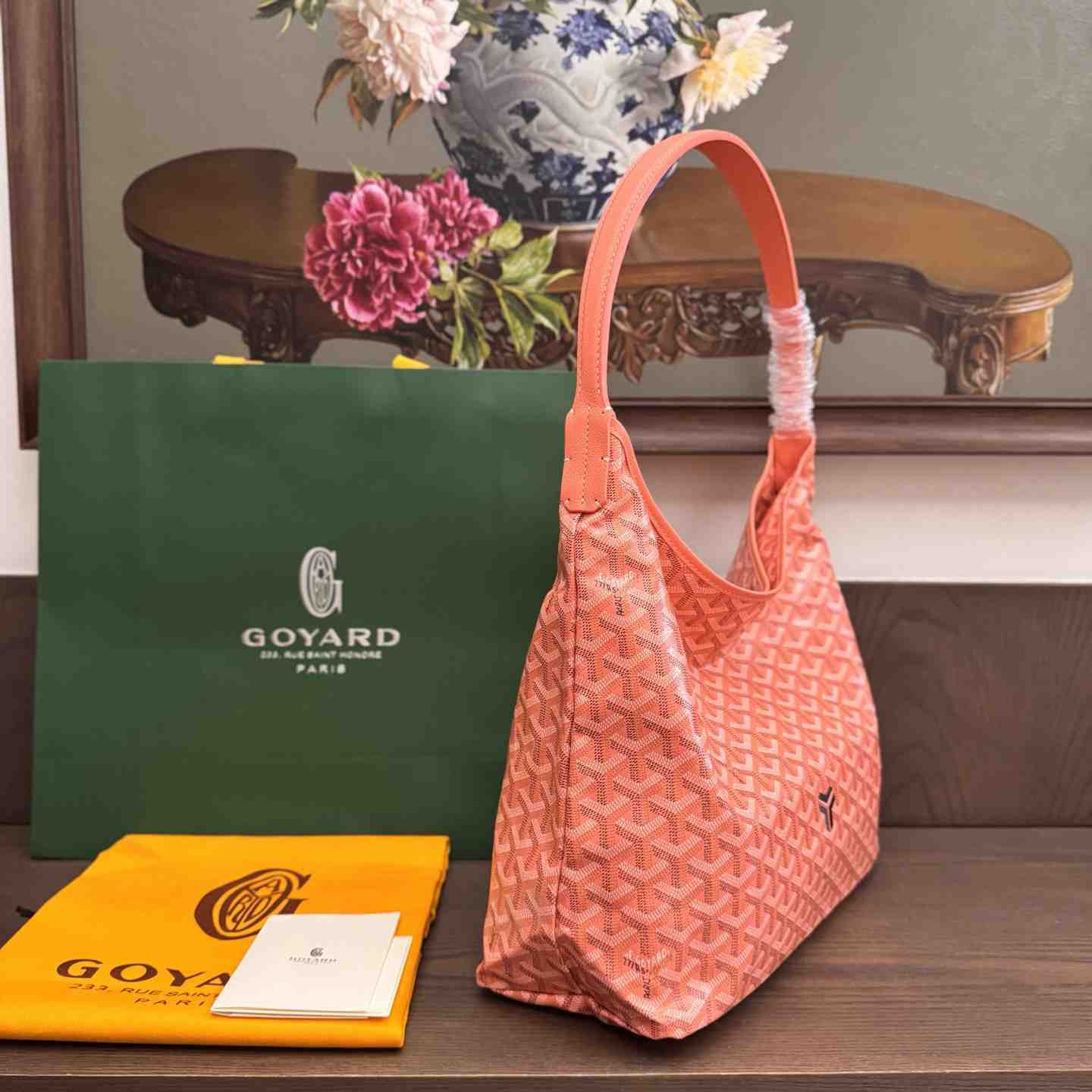 Goyard Goyardine Boheme Hobo Bag（Without a box） - DesignerGu