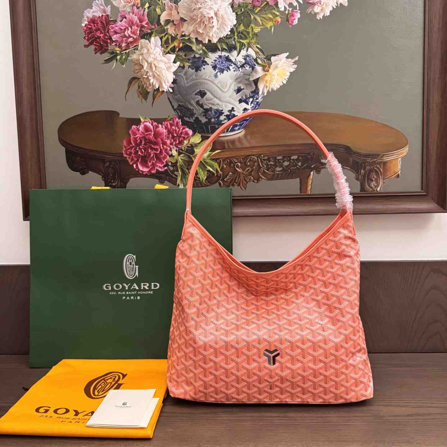 Goyard Goyardine Boheme Hobo Bag（Without a box） - DesignerGu