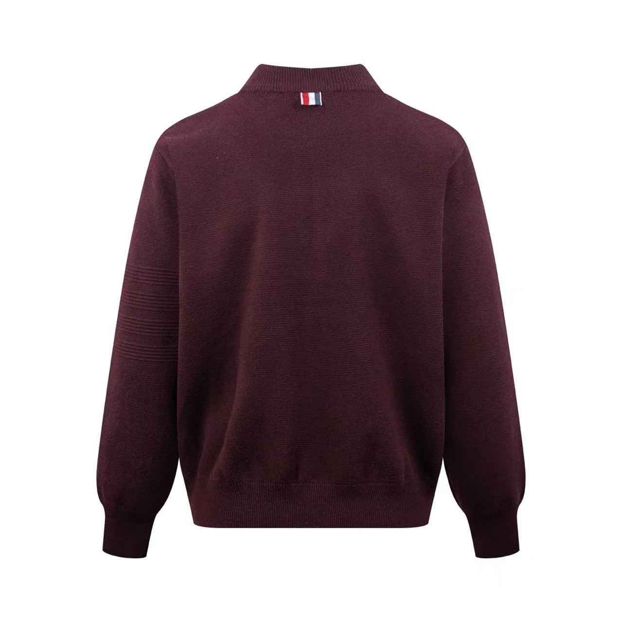 Thom Browne Ottoman Milano Stitch 4-Bar Bomber Jacket - DesignerGu