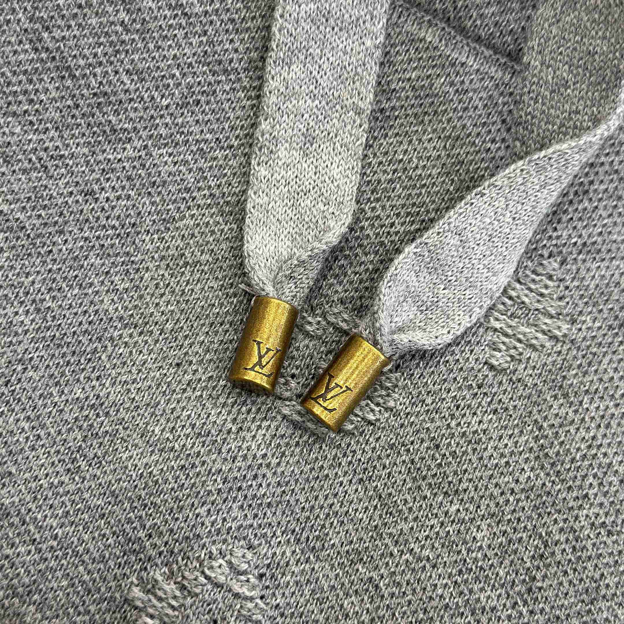 Louis Vuitton Gradient Signature Jacquard Hoodie 1AKLWW - DesignerGu