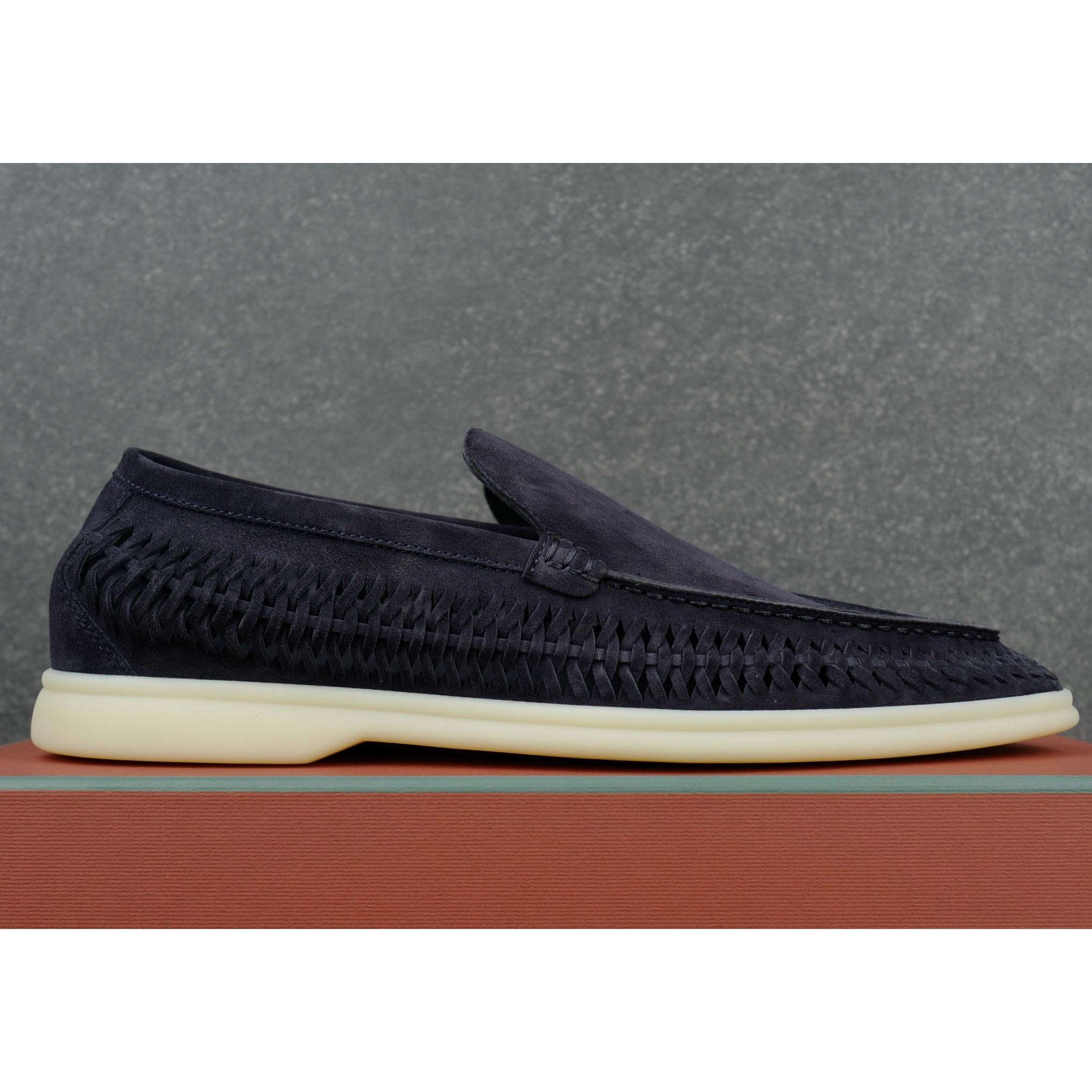  Loro Piana Summer Walk Loafers - DesignerGu