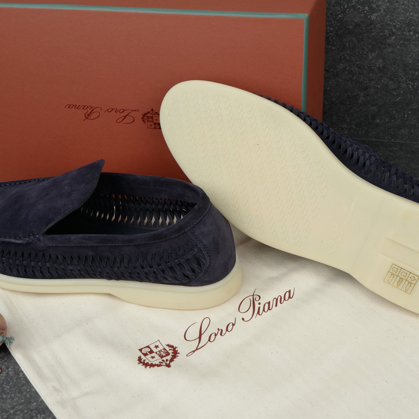  Loro Piana Summer Walk Loafers - DesignerGu