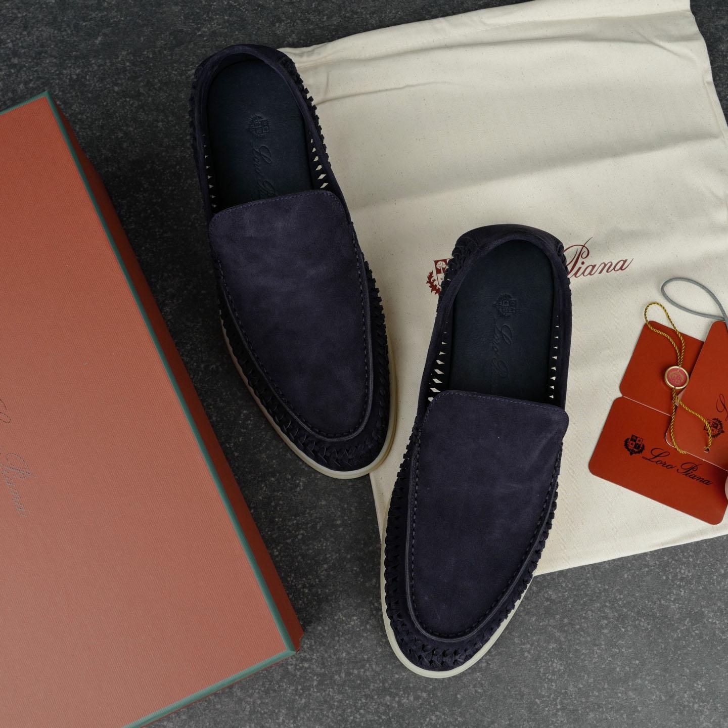  Loro Piana Summer Walk Loafers - DesignerGu