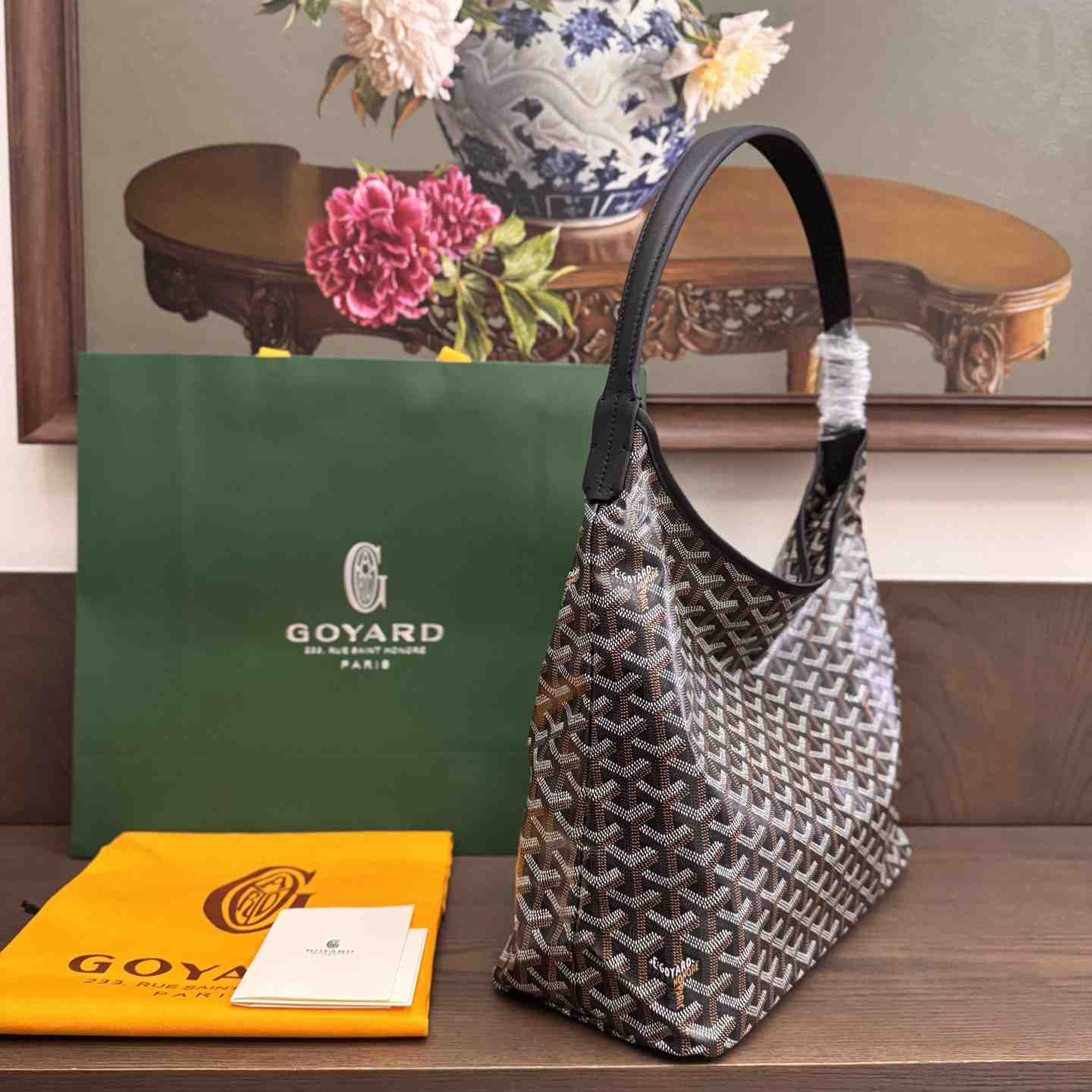 Goyard Goyardine Boheme Hobo Bag（Without a box） - DesignerGu