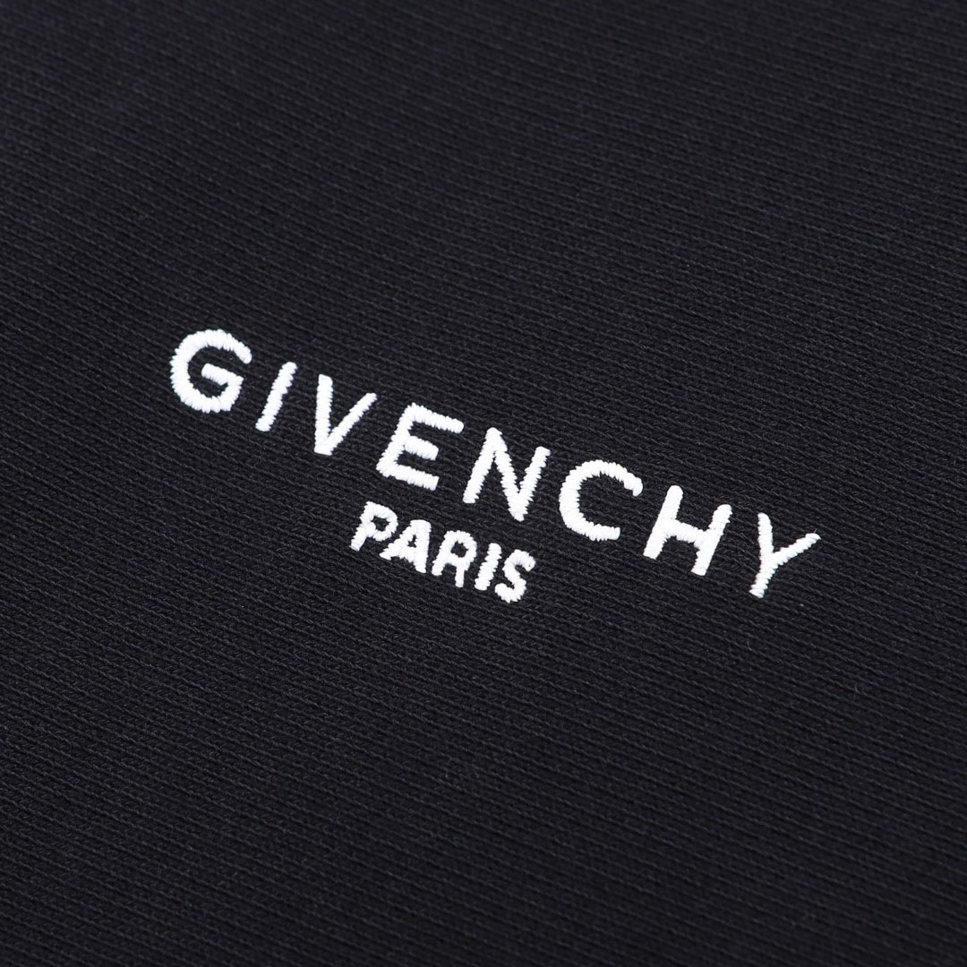 Givenchy Couture Seam Cardigan In Fleece Embroidered Givenchy Paris - DesignerGu