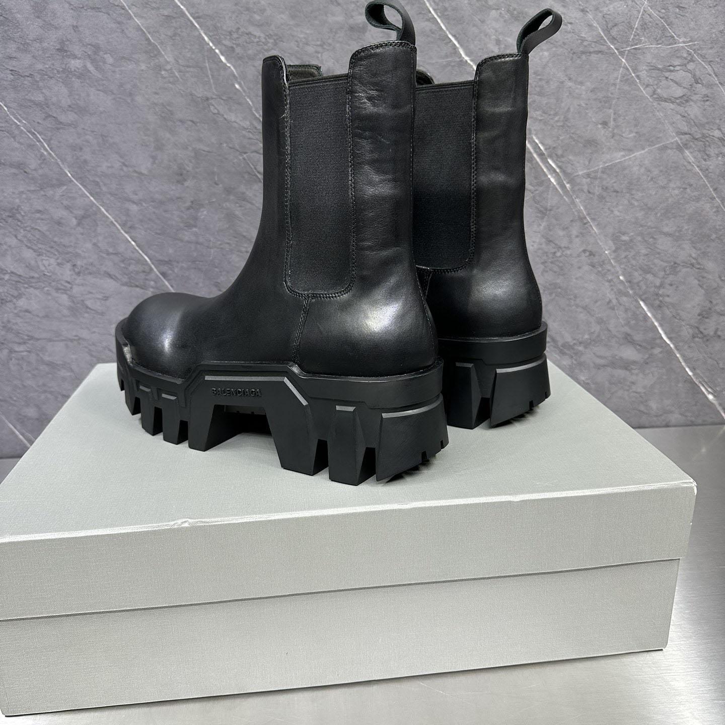 Balenciaga Bulldozer Chelsea Boot 'Black' - DesignerGu