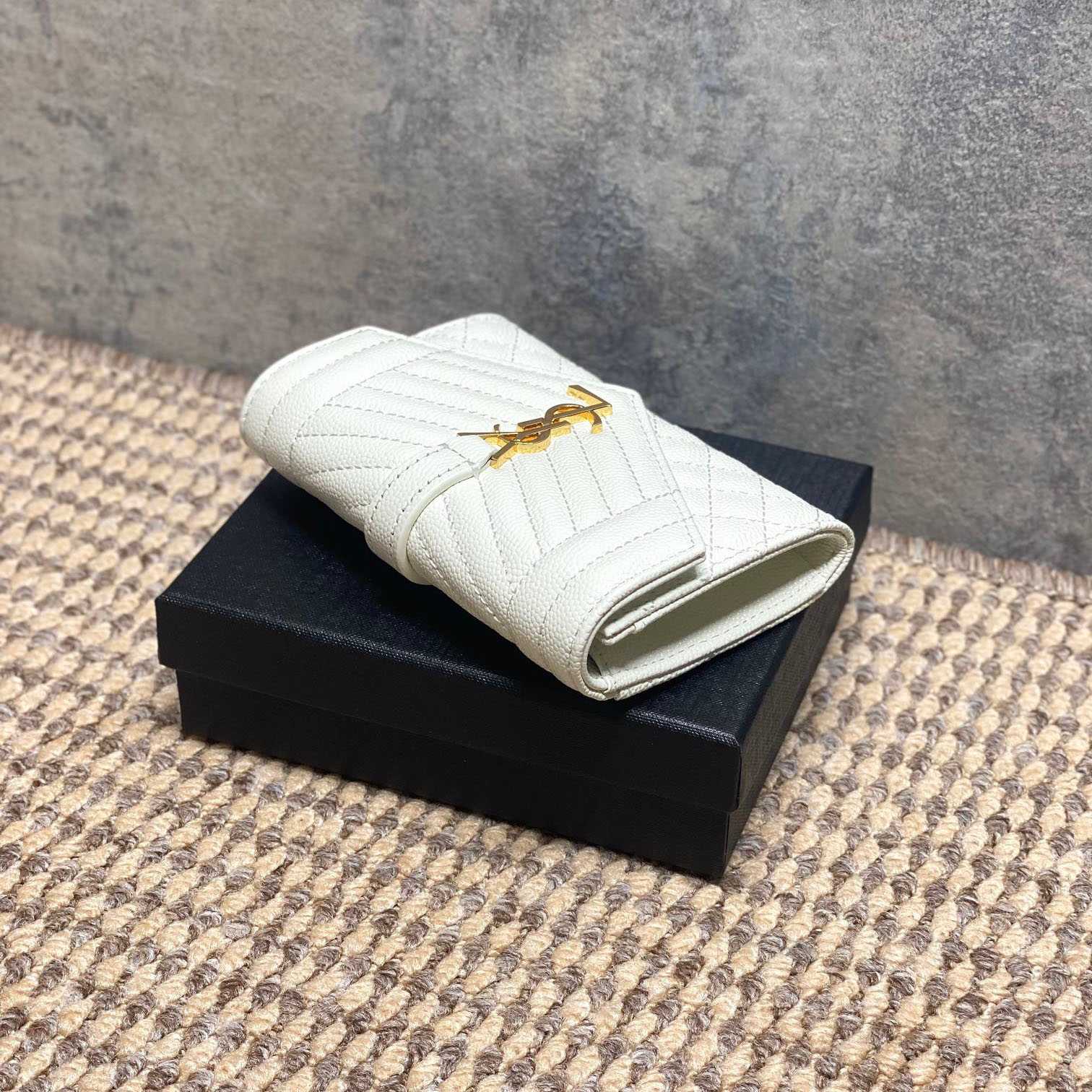 Saint Laurent Small Envelope Wallet - DesignerGu