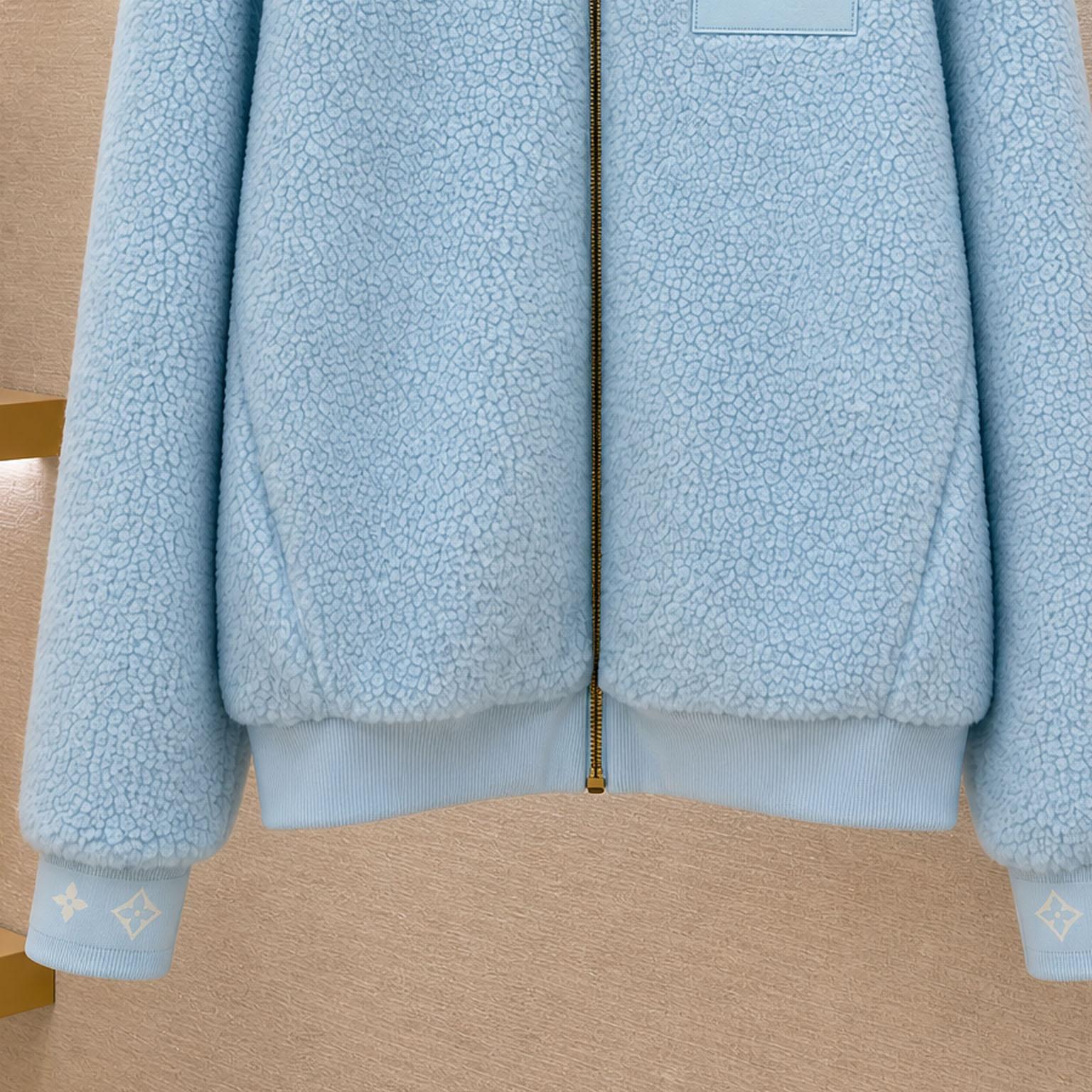 Louis Vuitton Signature Patch Fleece Blouson 1AKLL3 - DesignerGu