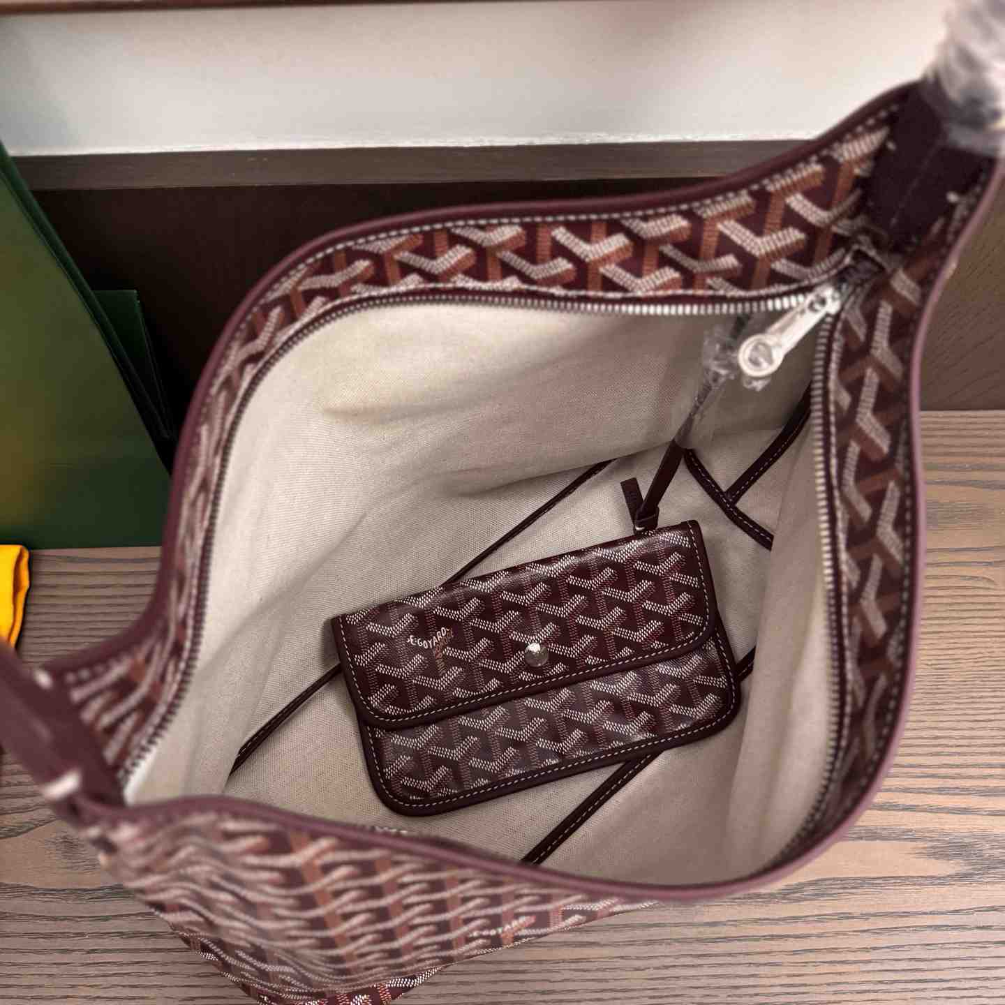 Goyard Goyardine Boheme Hobo Bag（Without a box） - DesignerGu