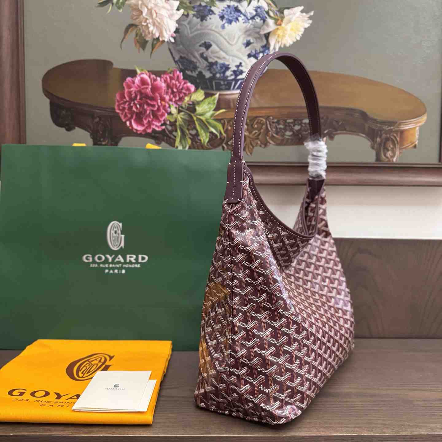 Goyard Goyardine Boheme Hobo Bag（Without a box） - DesignerGu