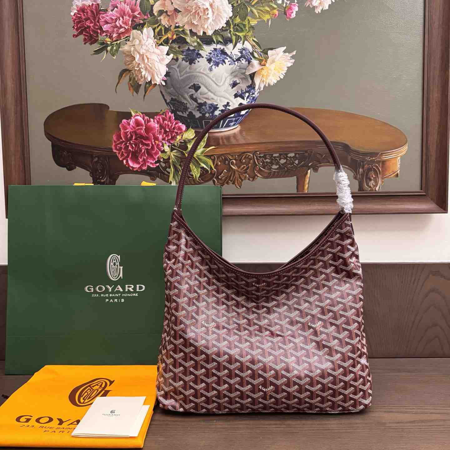 Goyard Goyardine Boheme Hobo Bag（Without a box） - DesignerGu