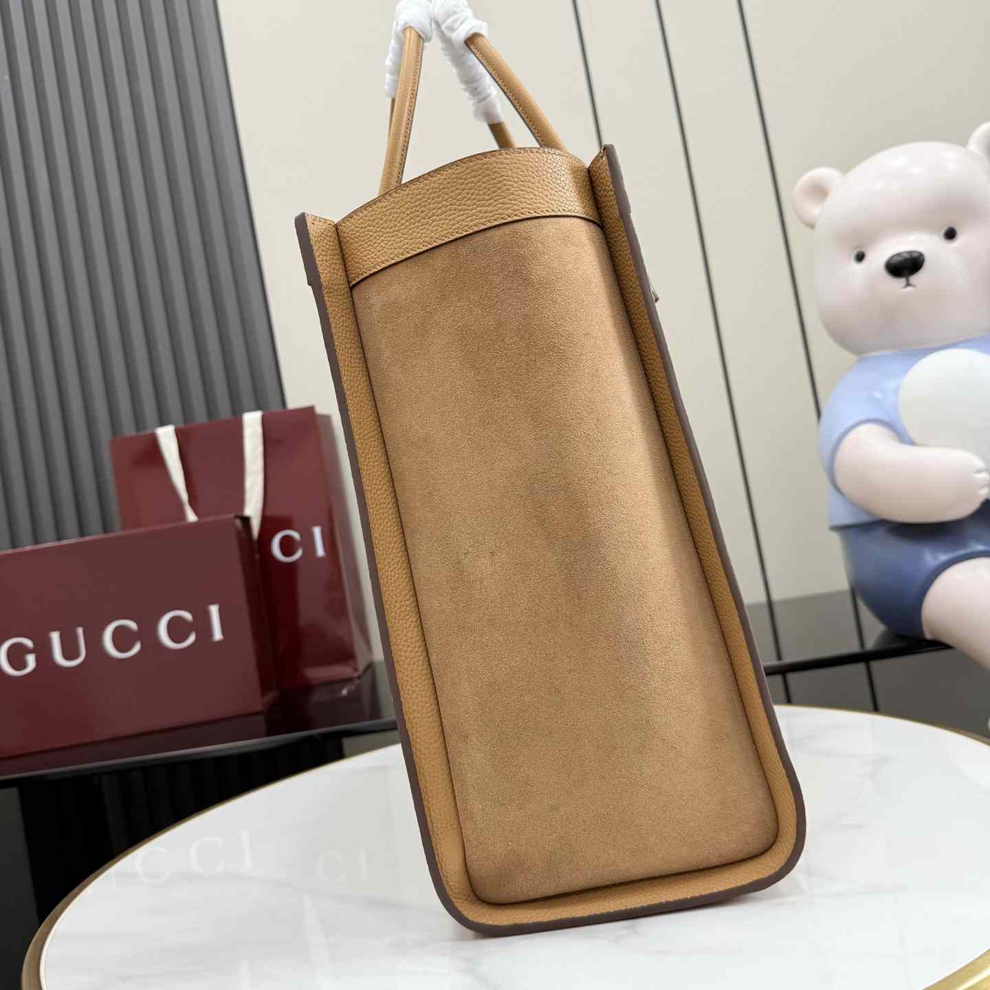 Gucci Bamboo Tote Large Bag A0022V - DesignerGu