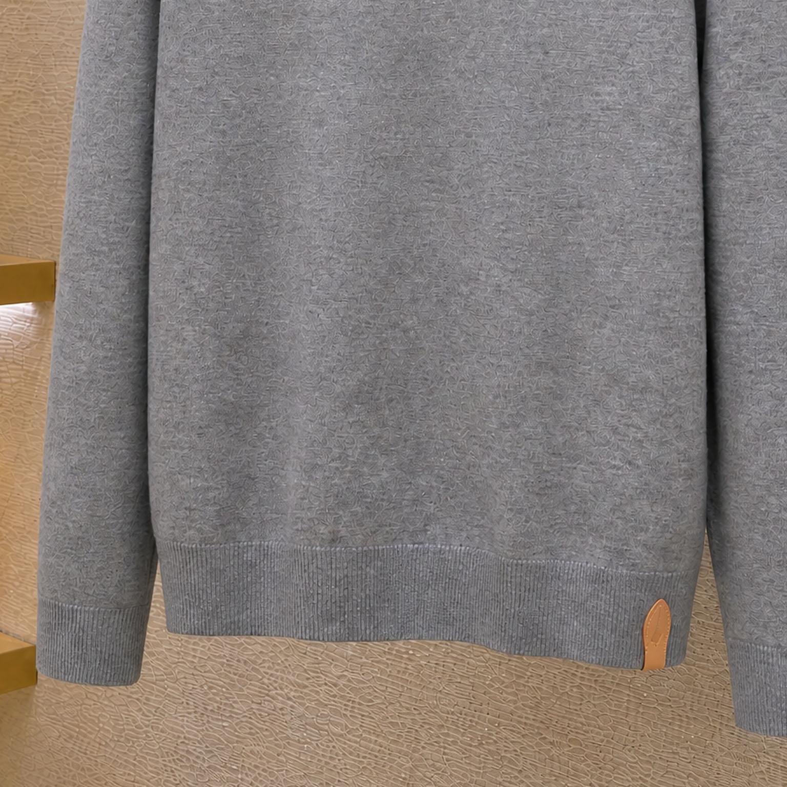 Louis Vuitton Signature Double Face Cashmere Hoodie - DesignerGu