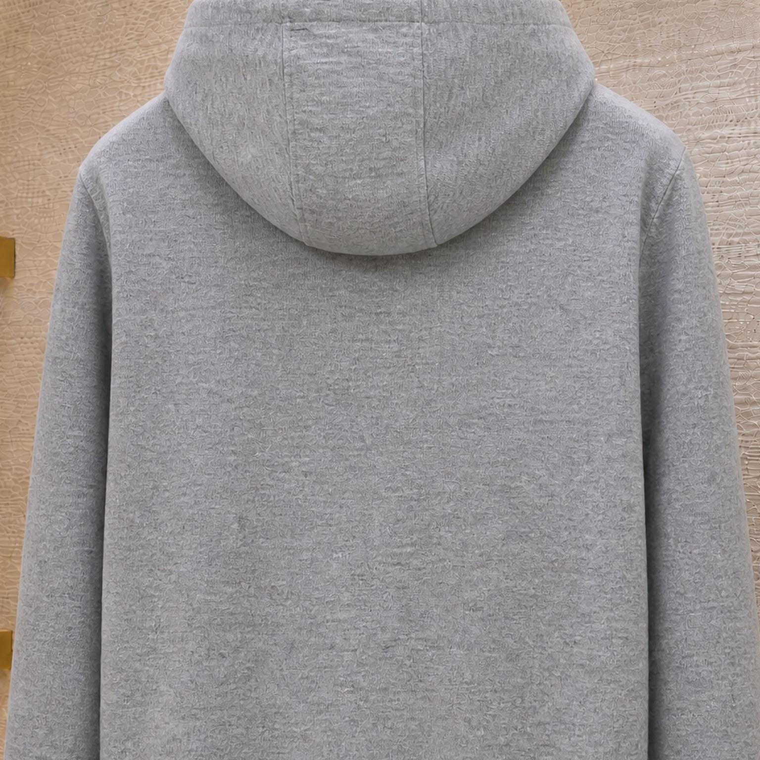 Louis Vuitton Signature Double Face Cashmere Hoodie - DesignerGu