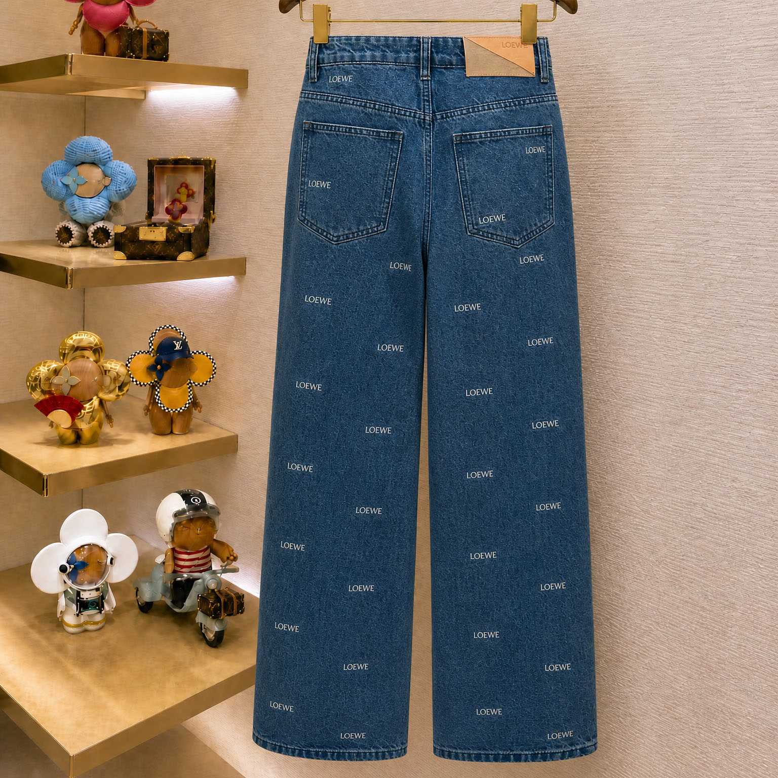 Loewe Jeans In Denim - DesignerGu