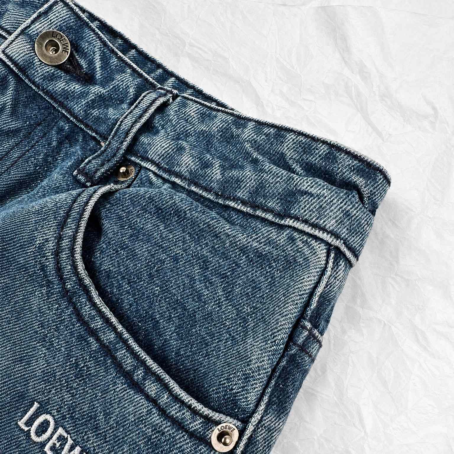 Loewe Jeans In Denim - DesignerGu