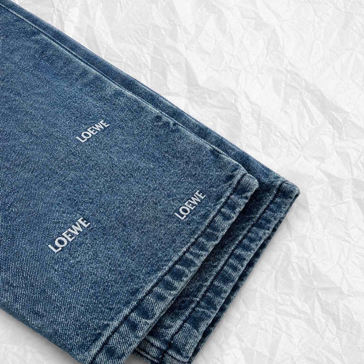 Loewe Jeans In Denim - DesignerGu
