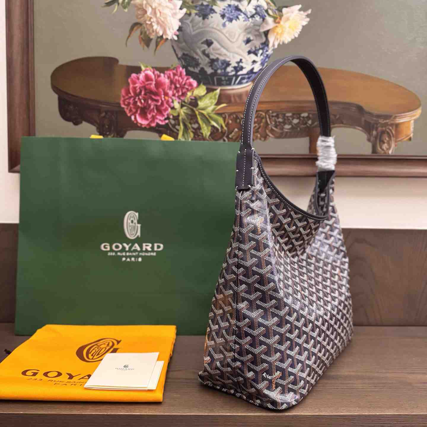 Goyard Goyardine Boheme Hobo Bag（Without a box） - DesignerGu