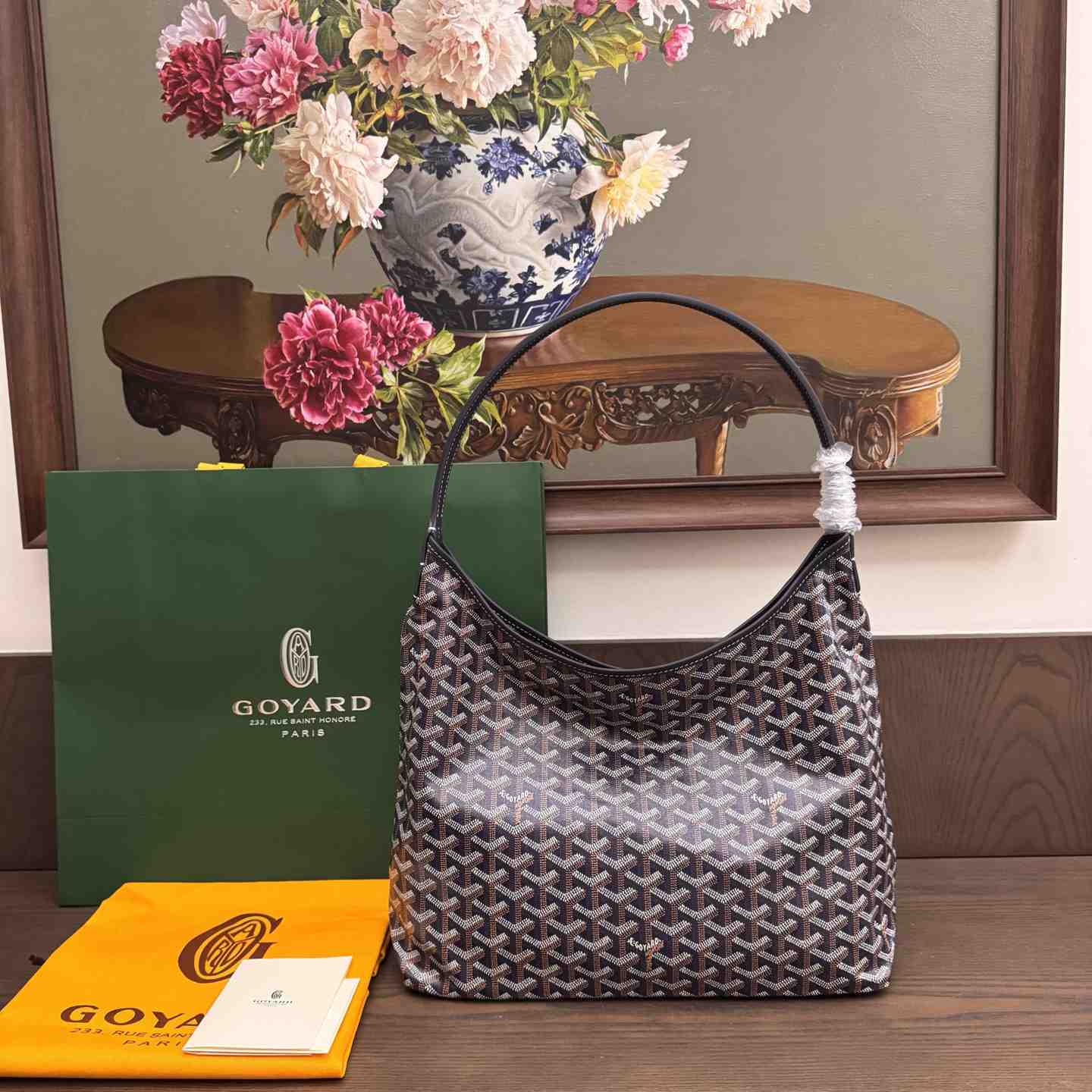 Goyard Goyardine Boheme Hobo Bag（Without a box） - DesignerGu