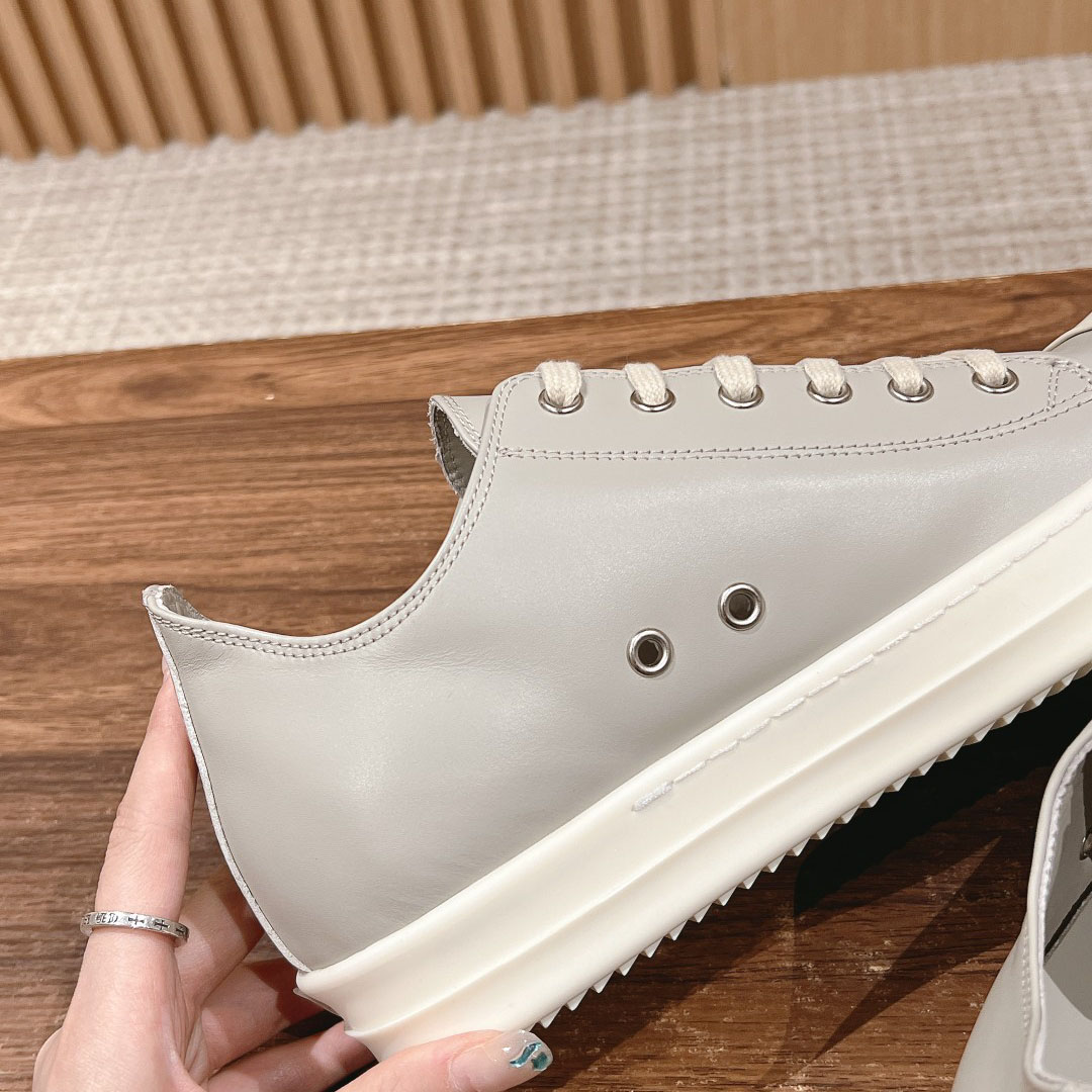 Rick Owens  Low 'Pearl Milk' - DesignerGu