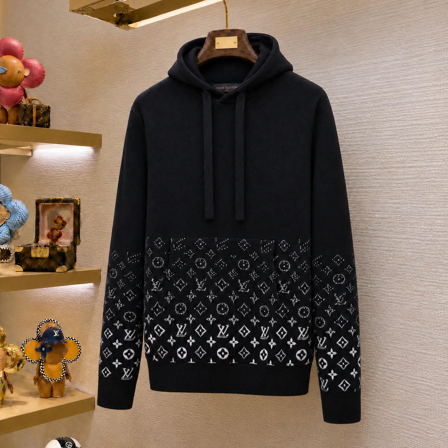 Louis Vuitton Gradient Cotton Hoodie 1AFAQB - DesignerGu