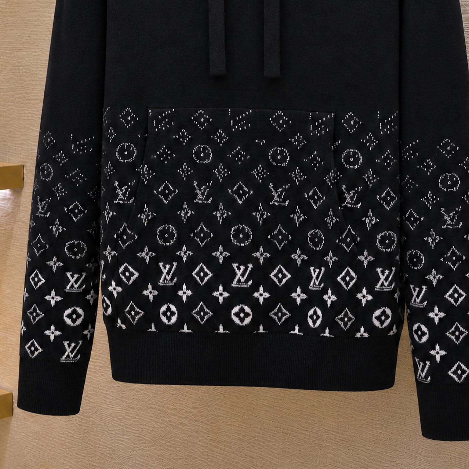 Louis Vuitton Gradient Cotton Hoodie 1AFAQB - DesignerGu