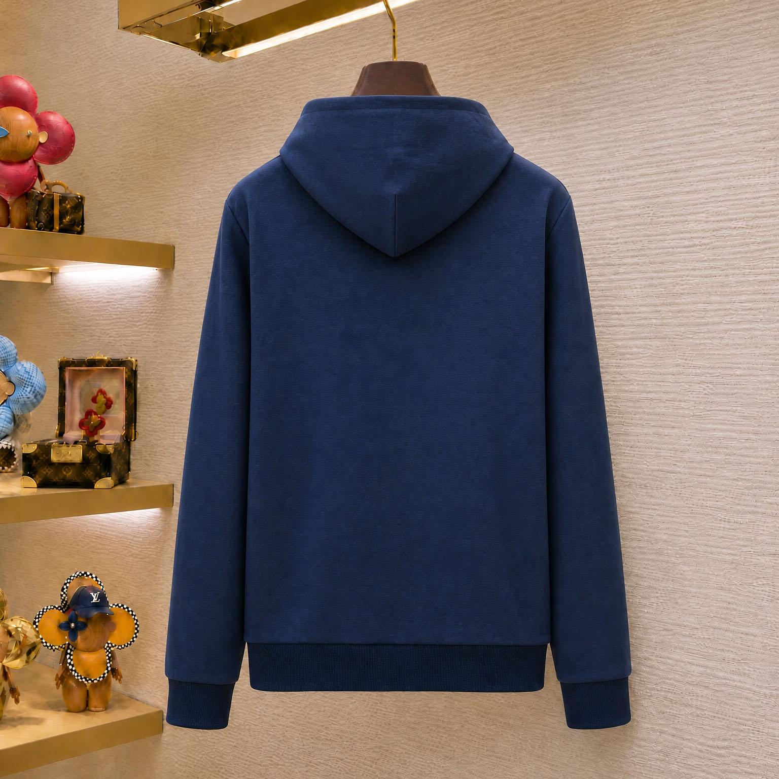 Louis Vuitton LV Signature Zipped Hoodie 1AK7KF - DesignerGu