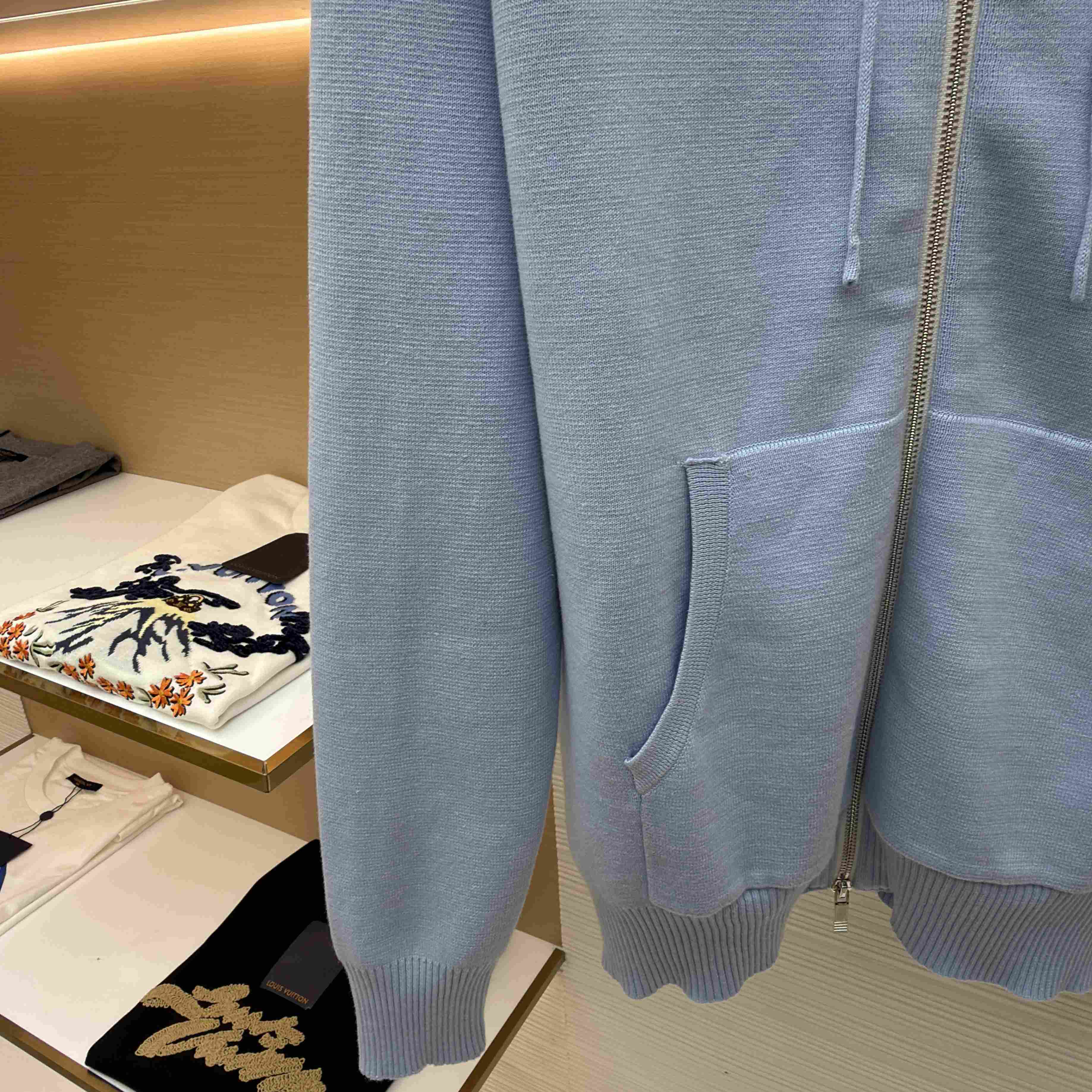 Thom Browne Cotton Ottoman 4-BAR Zip Hoodie - DesignerGu
