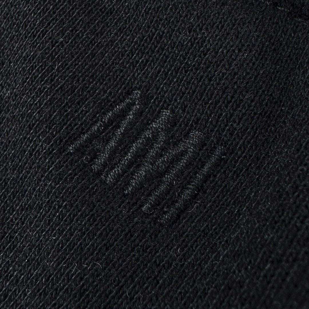 AMI Paris Black Zipped Cotton Sweatshirt With Ami De Coeur - DesignerGu