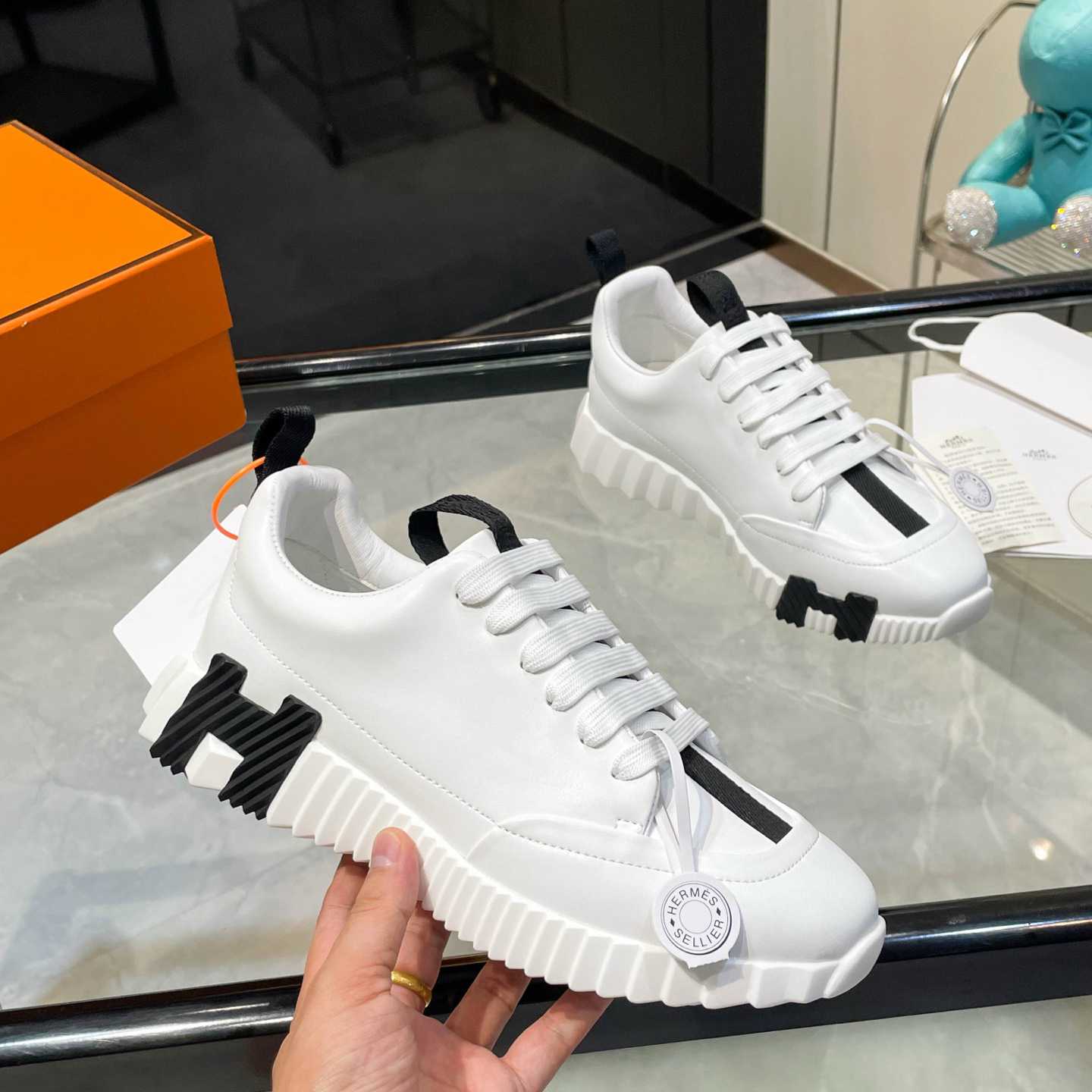 Hermes Jump Sneaker - DesignerGu