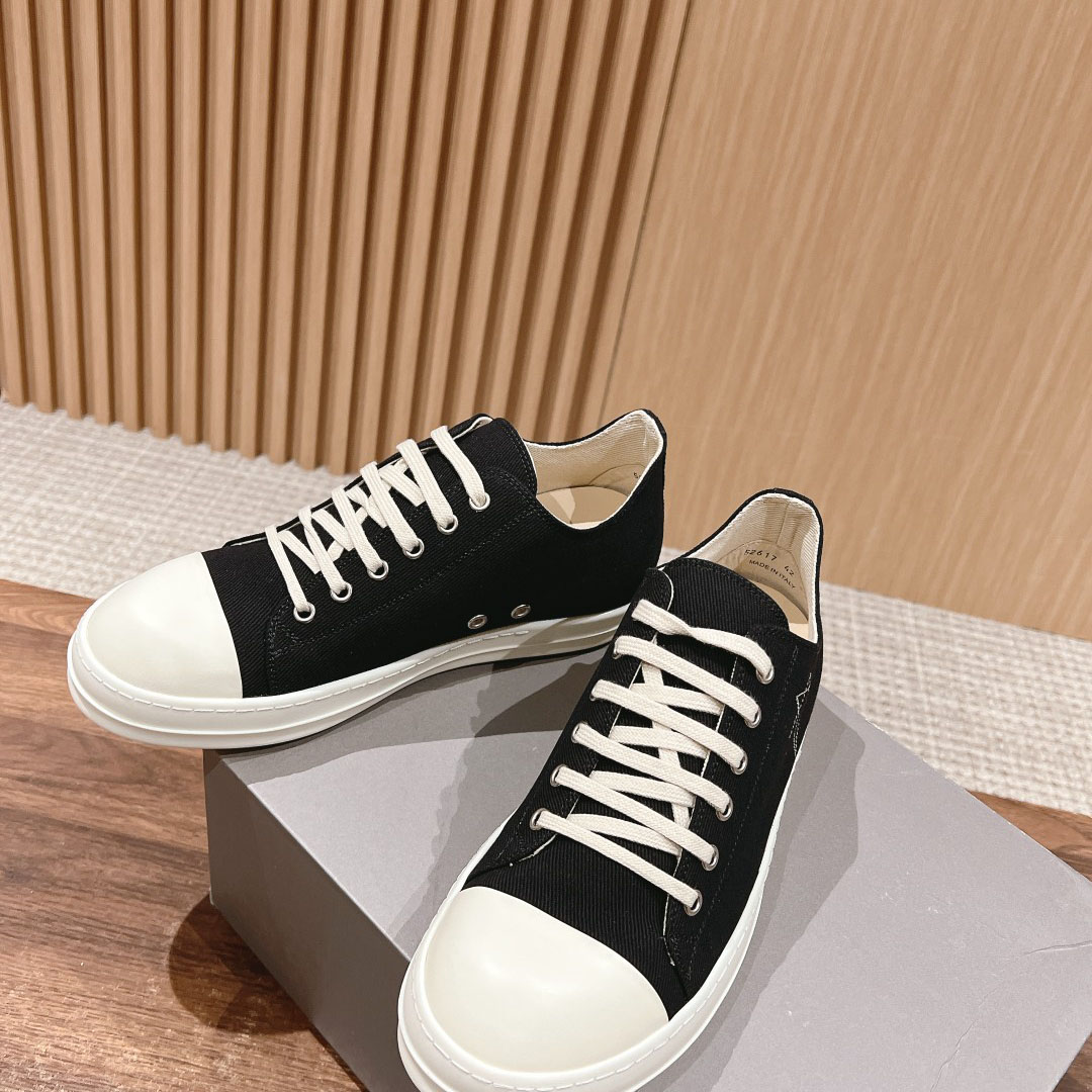 Rick Owens DRKSHDW Luxor Low 'Black Pearl' - DesignerGu