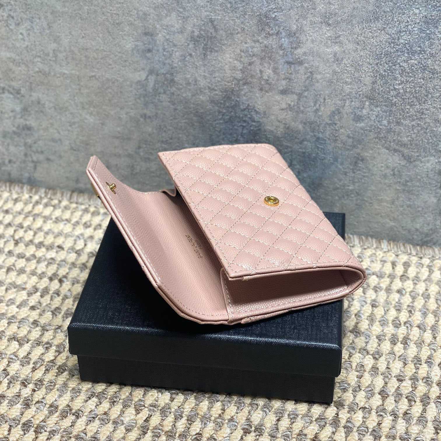 Saint Laurent Small Envelope Wallet - DesignerGu