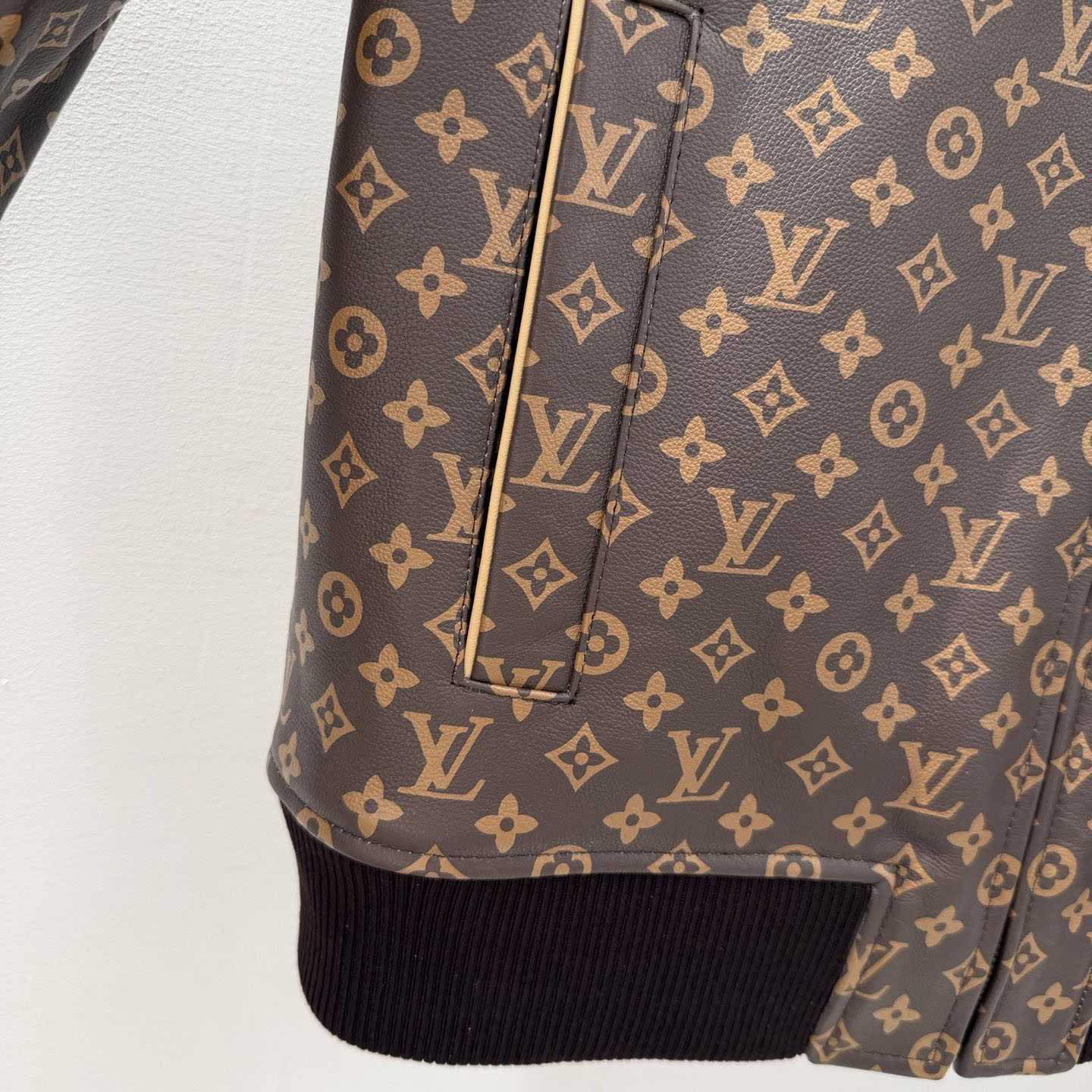 Louis Vuitton Monogram Padded Leather Blouson - DesignerGu
