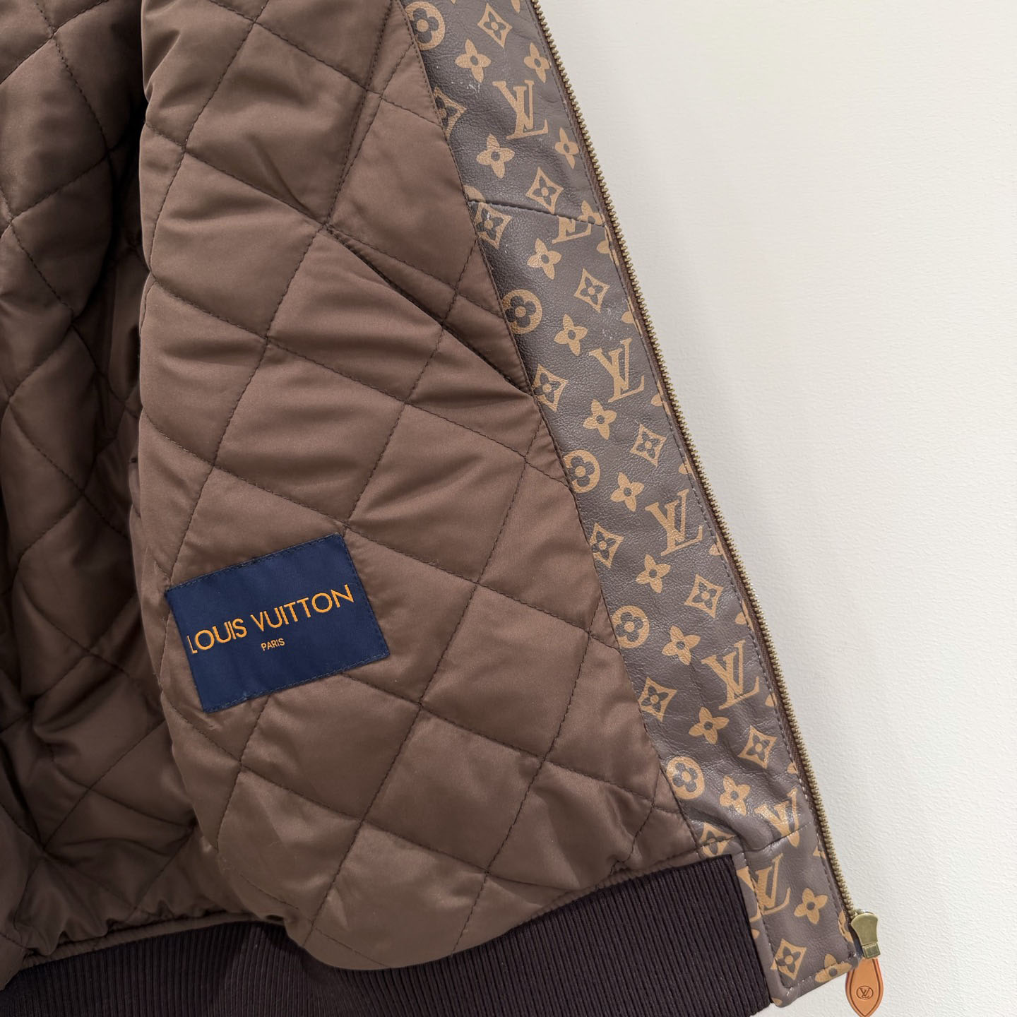 Louis Vuitton Monogram Padded Leather Blouson - DesignerGu