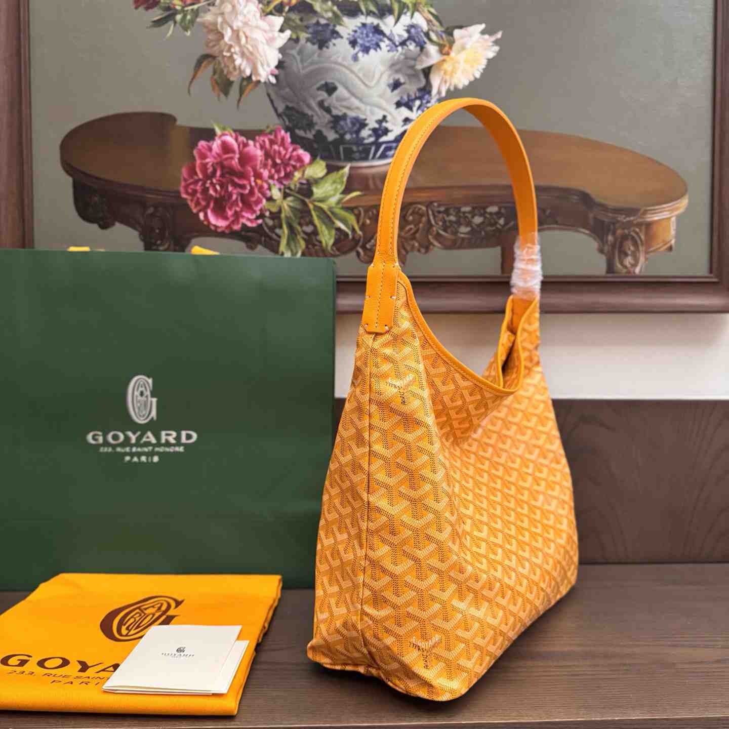 Goyard Goyardine Boheme Hobo Bag（Without a box） - DesignerGu
