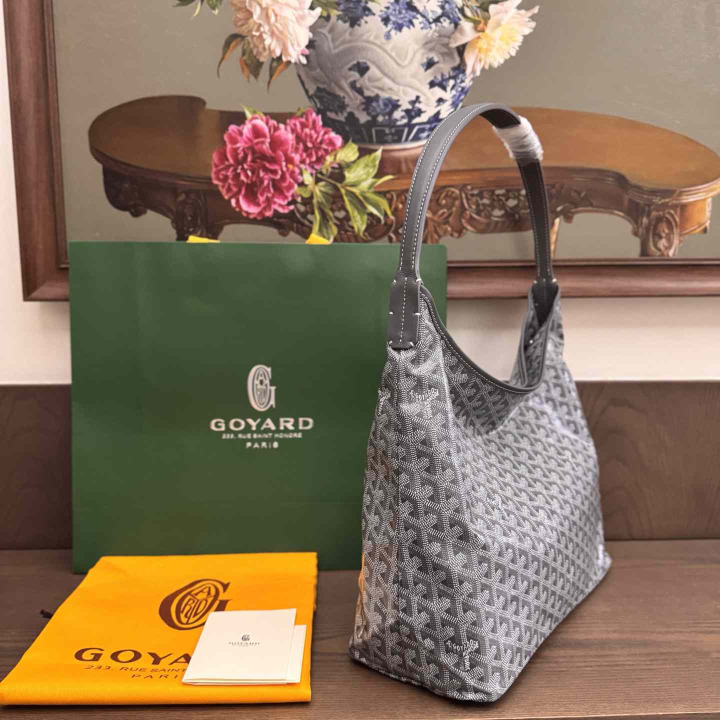Goyard Goyardine Boheme Hobo Bag（Without a box） - DesignerGu