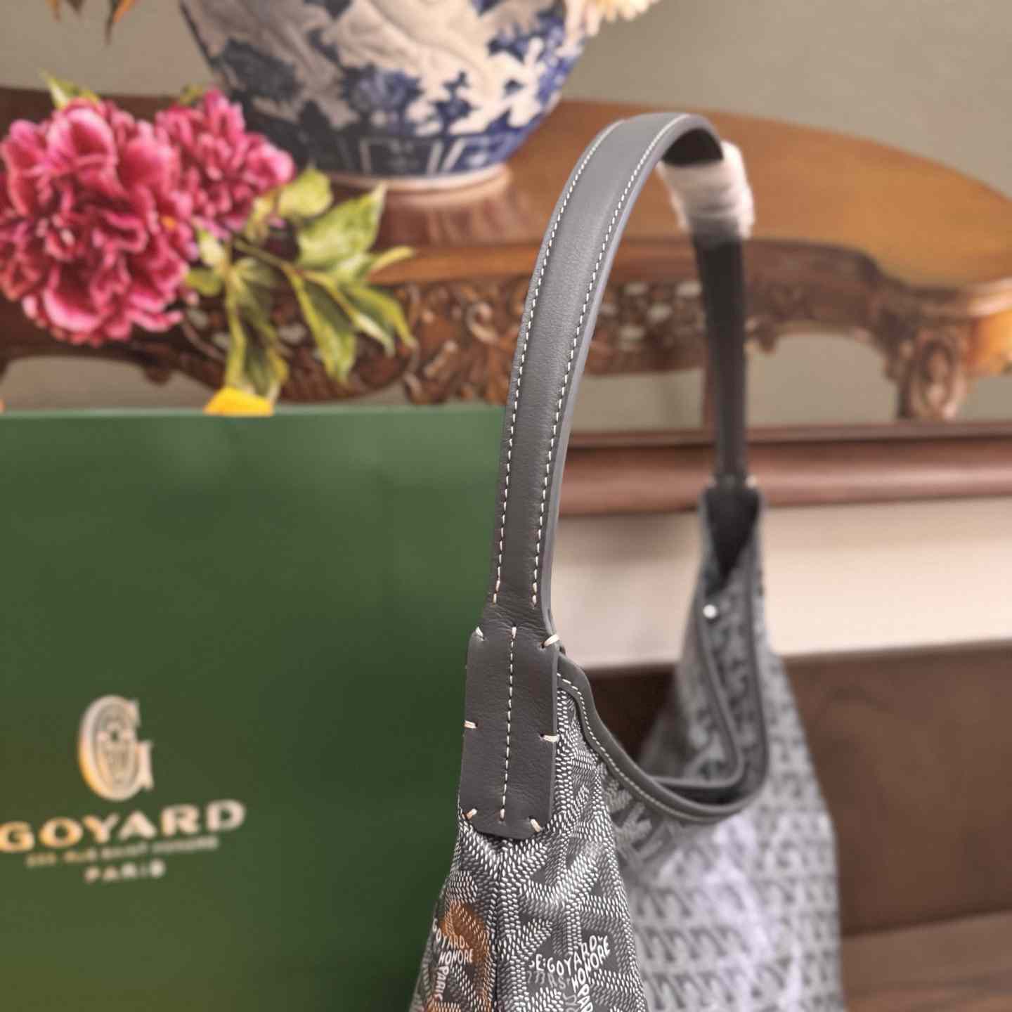 Goyard Goyardine Boheme Hobo Bag（Without a box） - DesignerGu