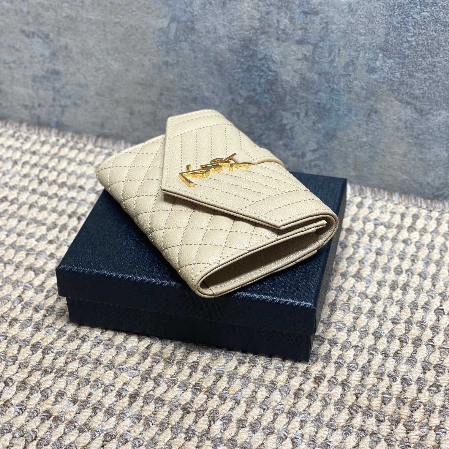 Saint Laurent Small Envelope Wallet - DesignerGu