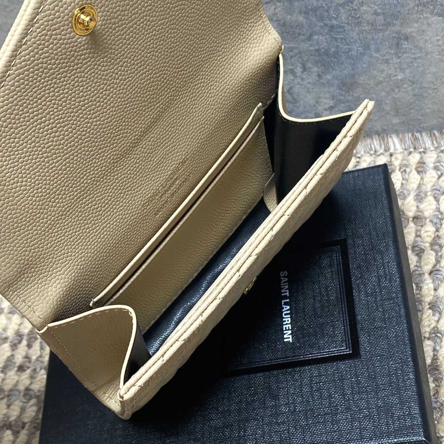 Saint Laurent Small Envelope Wallet - DesignerGu