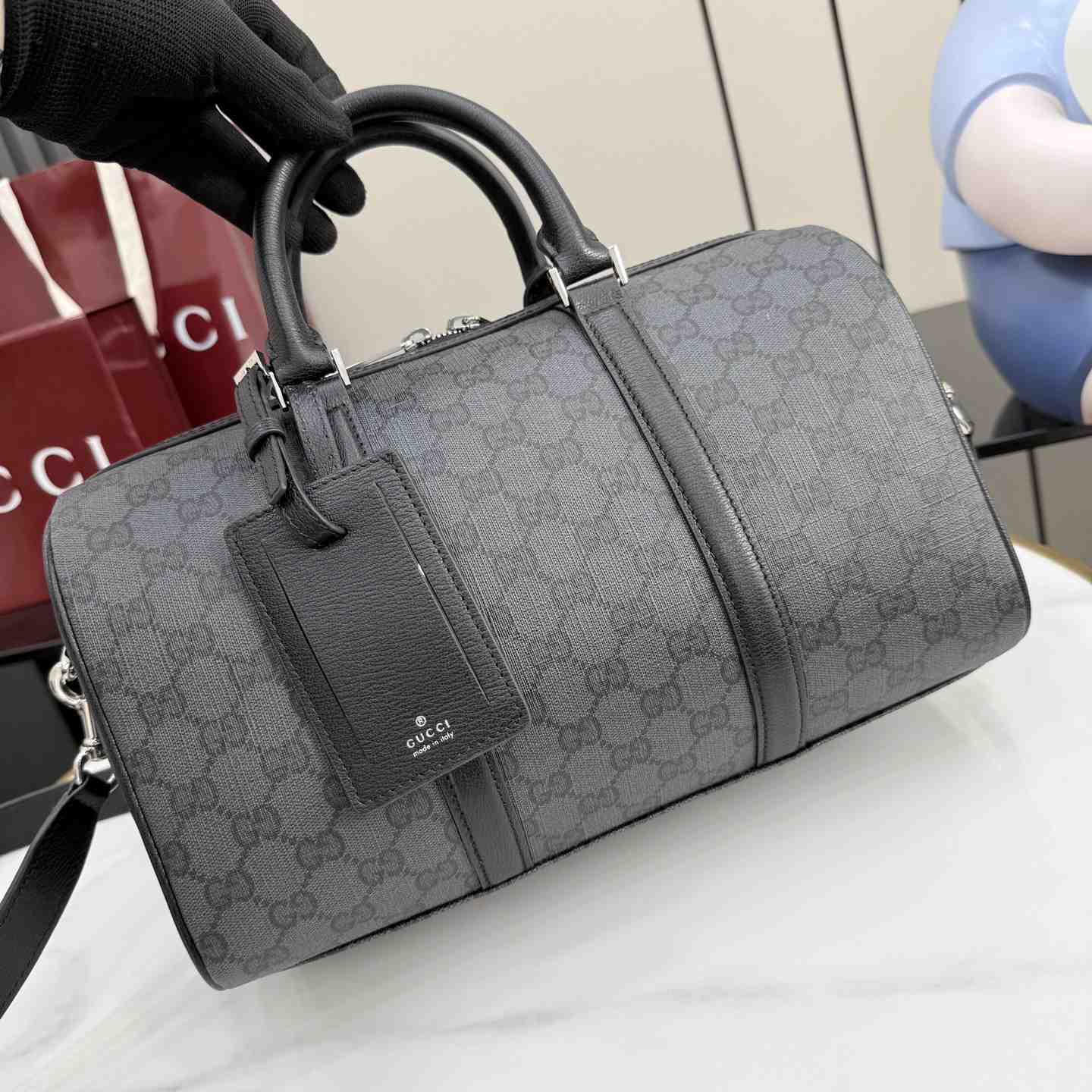 Gucci GG Small Duffle Bag A00DGZ - DesignerGu