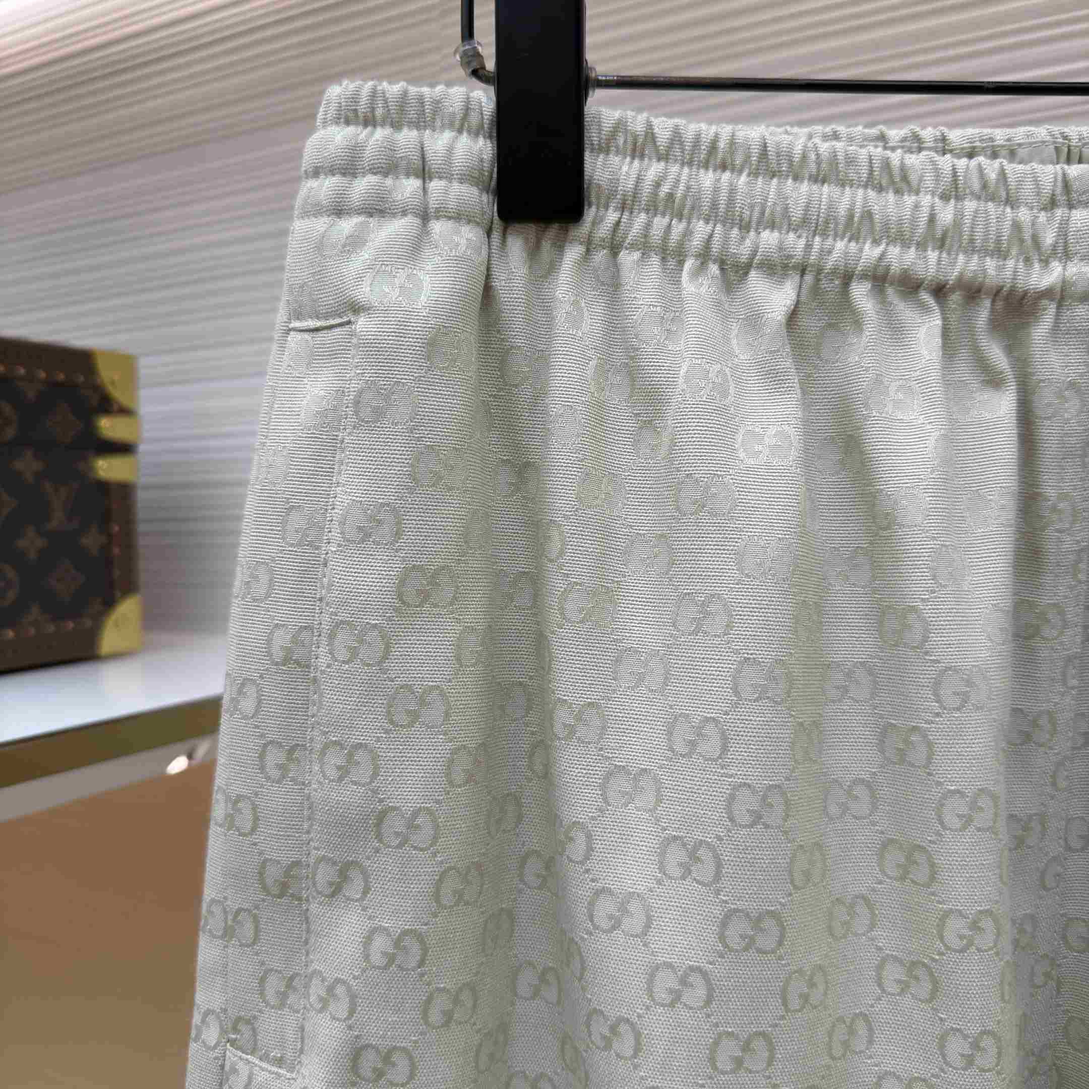 Gucci GG Cotton Canvas Pants - DesignerGu